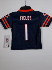 Justin Fields #1 Chicago Bears NFL Home Blue Baby Toddler Jersey NWT