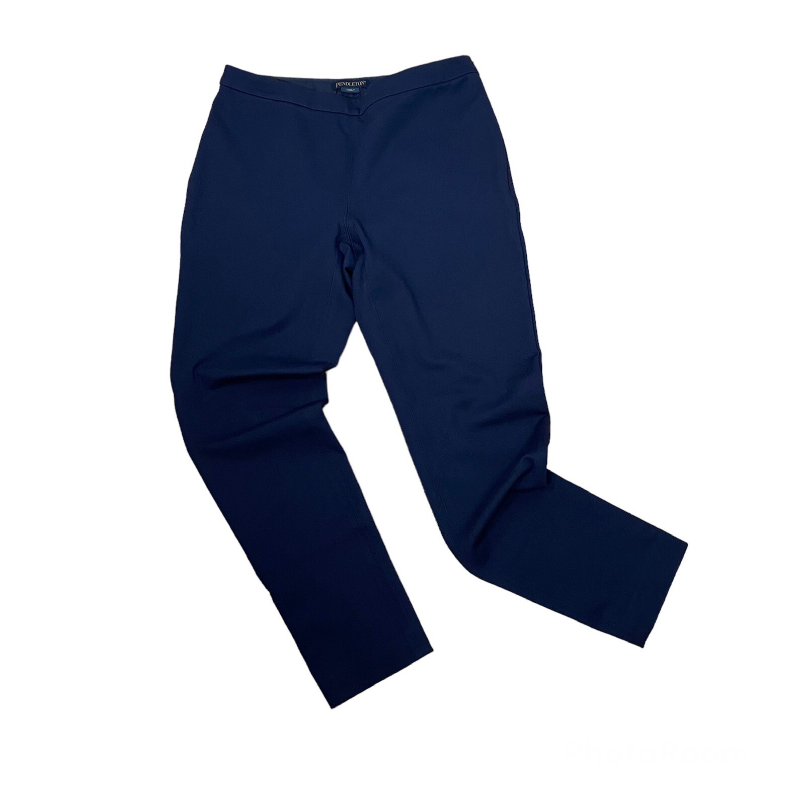 Pendleton Navy Blue Stretch Side Zip Basic Minima… - image 3