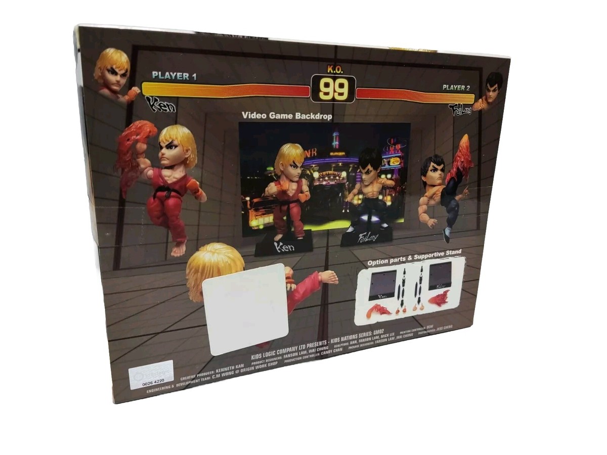 Kids Logic Ultra Street Fighter IV Ken Vs Feilong 2 Pack | eBay