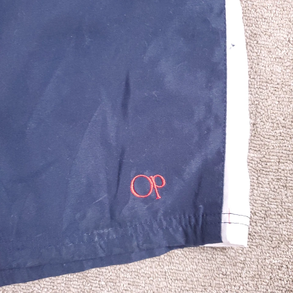 Pantalones Cortos Ocean Pacific Para Hombre Azul Rojo Extra Grande Informal Piscina Playa Fiesta Baúles Foto 2 de 4