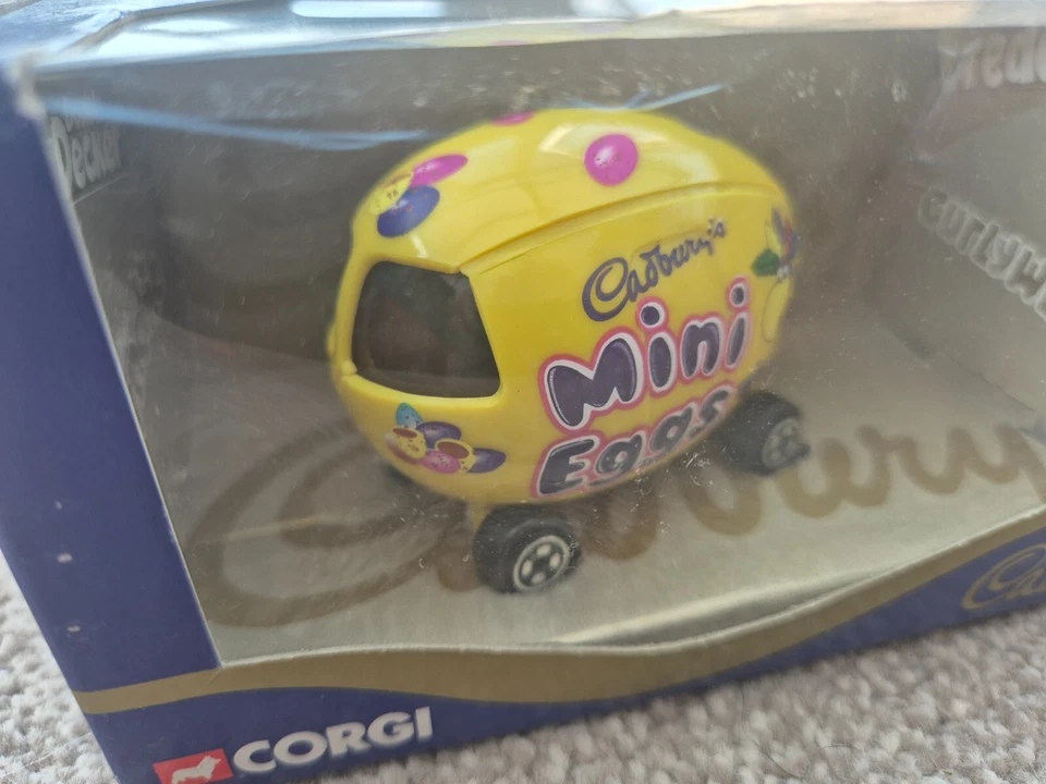 1998 CORGI CLASSICS CADBURY'S MINI EGGS MINI CAR IN ORIGINAL BOX 57502 NEW - Image 3 of 4