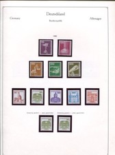 FRG 1960 - 1983 In Vordruckalbum