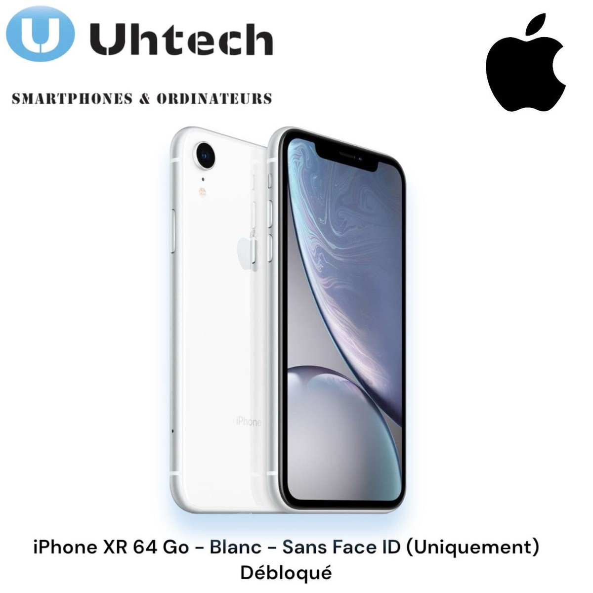 IPhone XR 64 Go Blanc - Reconditionné Comme Neuf - Smartphone Apple Occasion Très Bon état