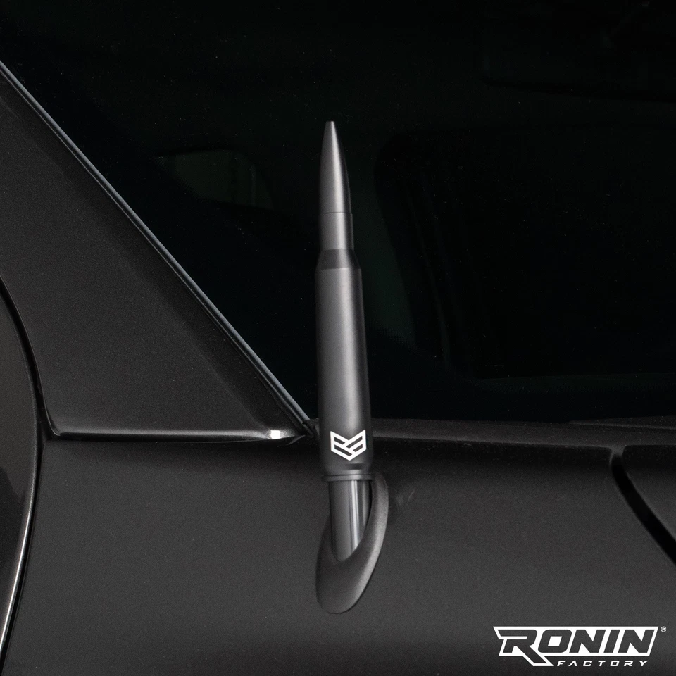 BULLET ANTENNA FORD F150 RAPTOR BRONCO ANTI-THEFT DESIGN 50 CALIBER - Image 4 of 4