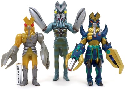 ウルトラマン エイリアンバルタン フィギュア Ultra Monster Ultraman Kaiju ALIEN BALTAN （Set of 3） Sofvi
