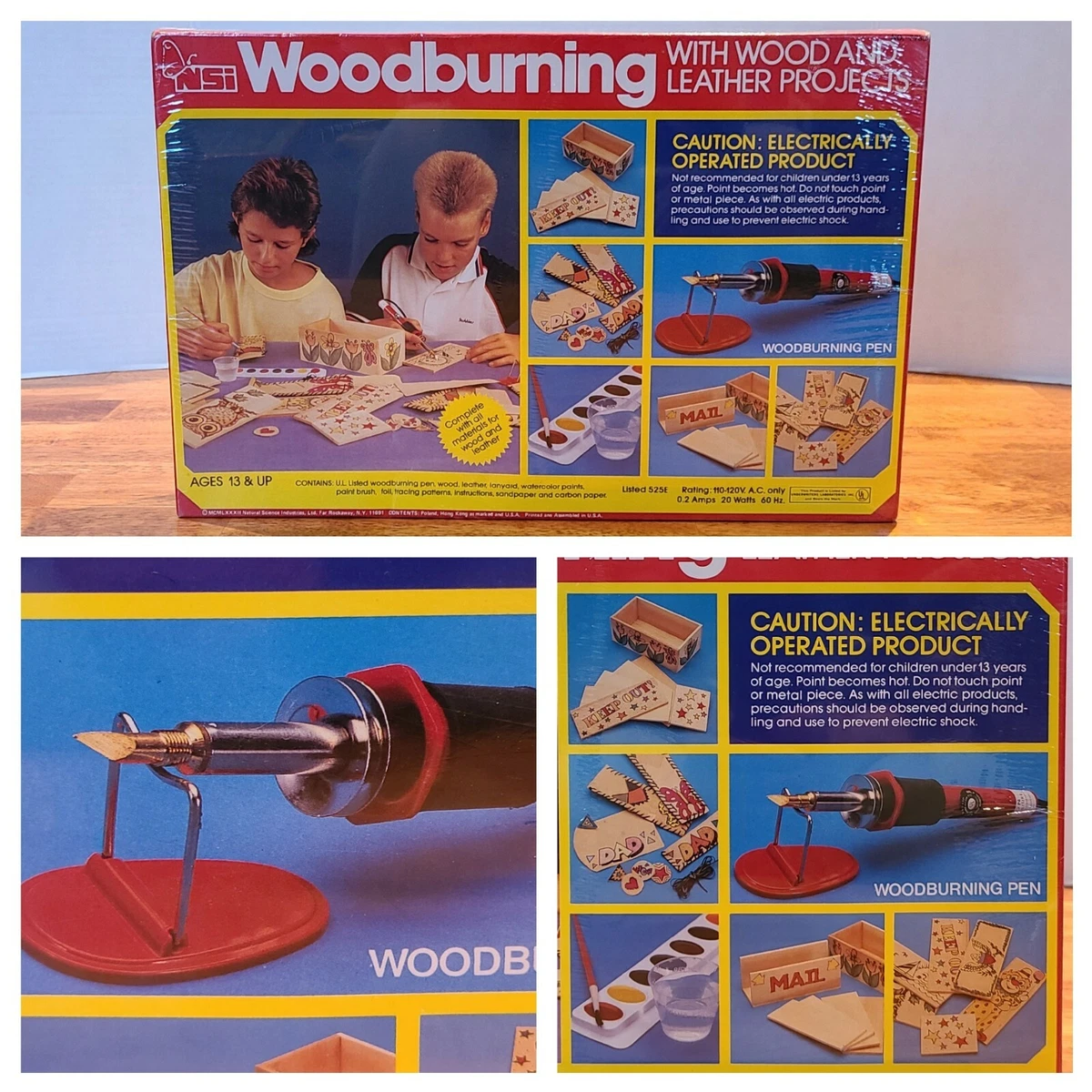 Nsi wood 2024 burning kit