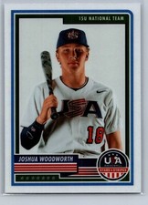 2023 Panini USA Baseball Stars & Stripes Joshua Woodworth #40 