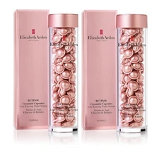 2 Pk Elizabeth Arden RETINOL CERAMIDE CAPSULES LINE ERASING NIGHT SERUM 90 CAPS