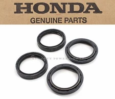 2x Genuine Honda Fork Seals Set 01-03 CR250R, 02-03 CRF450R Dust Oil #S119
