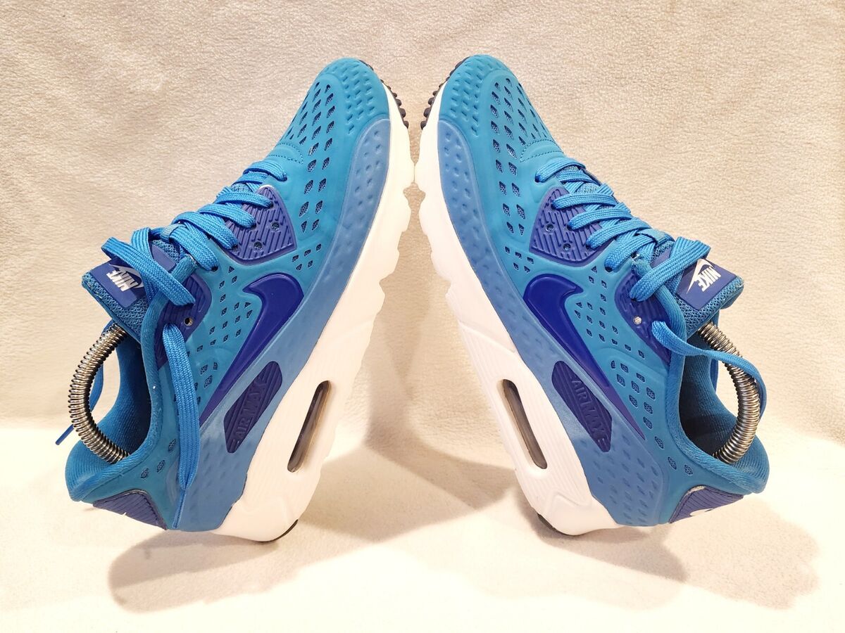 Nike Air Max 90 Ultra Light Photo Blue Running Shoes 725222-404 Men's 7.5