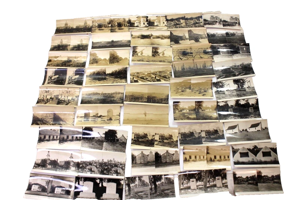 Lote de 50 diapositivas fotográficas estereoscópicas 3D Keystone tamaño pequeño de Texas 4,5" x 2,5" Foto 2 de 4
