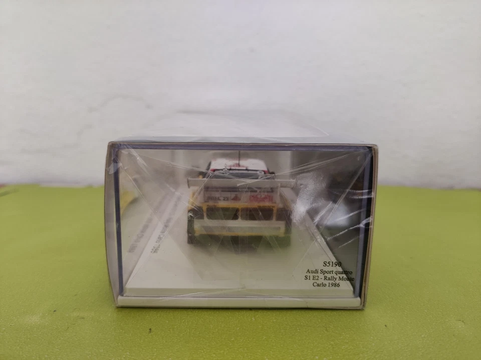 Audi Sport Quattro S1 E2 HB Rohrl-Geistdorfer Montecarlo 1986 1/43 Spark S5190 - Immagine 3 di 3