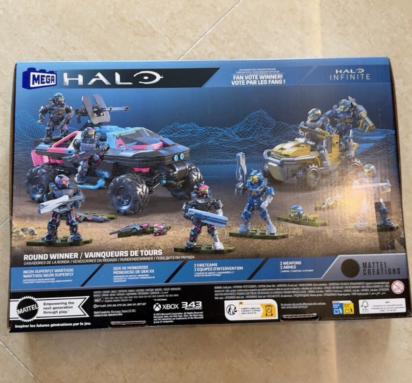 Mega Halo Multiplayer Mayhem HRR68 Building Block Toy | eBay