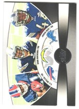 2010 Topps Prime Demaryius Thomas / Ryan Mathews / Rolando McClain #3Q-23 3rd Q