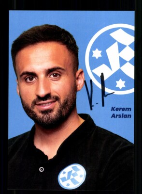 Kerem Arslan Autogrammkarte Stuttgarter Kickers 2024-25 Original Signiert