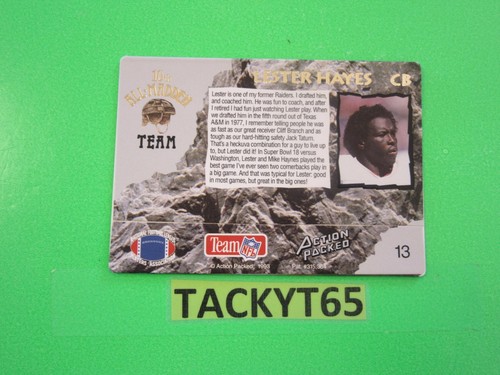 1993 ALL-MADDEN TEAM 10TH ANNIVERSARY ACTION PACKED SINGLE CARD(S) - Picture 24 of 44