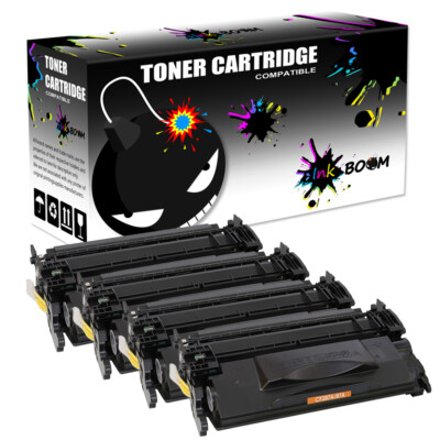 4BK Toner replace for HP CF287A 87A LaserJet Enterprise M506dn MFP M527z M527c