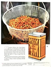 Mazola corn oil ad original Vintage 1928  antique print advertisement