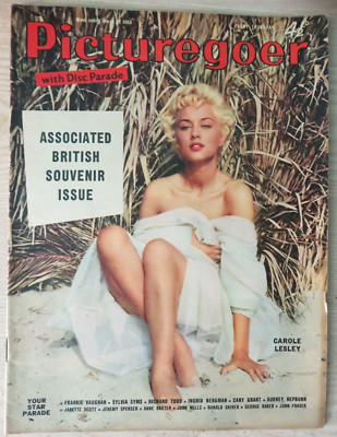 PICTUREGOER 3/29/1958 ~ CAROLE LESLEY (CVR)/SYLVIA SIMS/RICHARD TODD/CARY GRANT