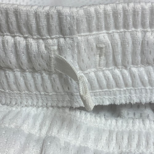 DSG Boys' 8" Training Mesh Pocketless Shorts Loose Fit Pure White DAB20116 New - Picture 3 of 6