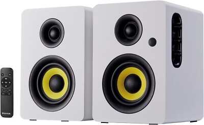 Sanyun SW206 80W Aktive Dual-Mode Regallautsprecher, 4 Zoll Studiomonitor und H