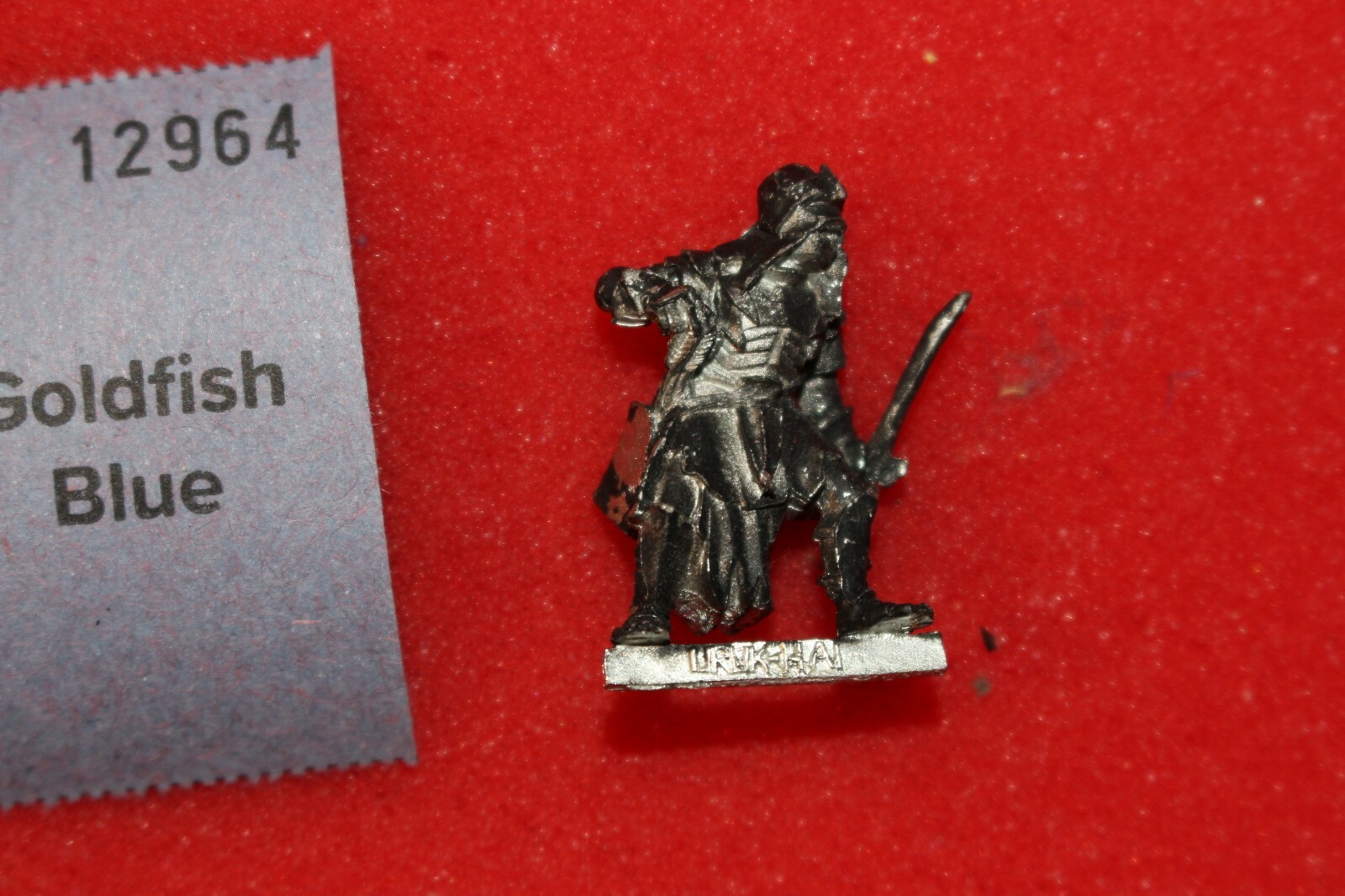 Games Workshop Lord of the Rings Uruk Hai Scout Urukhai Warrior Metal ...