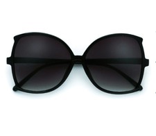 70s Retro Oversized Square LUX Butterfly Large Big JACKIE O WaYf Sunglasses 7115