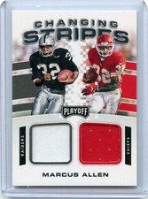 2020 Playoff Changing Stripes Jerseys #18 Marcus Allen  