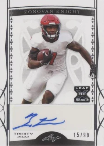 2022 Leaf Trinity Zonovan Knight #BA-ZK1