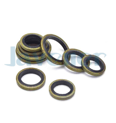 LOT20 Inner Dia 6-18mm Bonded Seal Sealing Washer Hydraulic Oil