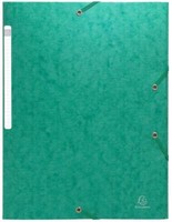 Exacompta Eckspannermappe Scotten, Karton, DIN A4, Blau
