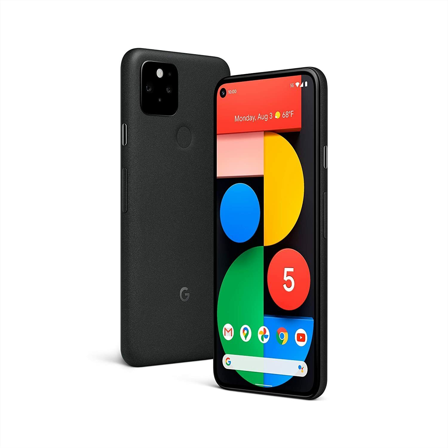 The Price of Google Pixel 5 5G GSM Unlocked 128GB Smartphone – Just Black – Excellent | Google Pixel Phone