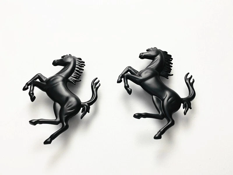 Ferrari 812 F12 GTC4 передний задний бампер черный лошадь эмблема сценарий значок комплект - Изображение 2 из 4