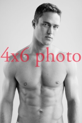 4x6 PHOTO,TAYLOR KINNEY #12,beefcake,SHIRTLESS,chicago fire,the vampire