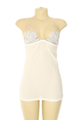 La Perla L60433 Silk Blend Chemise Ivory Women's Size S