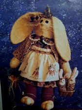 Rabbit Bunny Jennifer Plush Sewing Pattern 196 Among Country Friends Sherlock