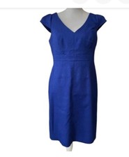 Adrienna Papell Sheath Dress Women’s Size 4P Royal Blue