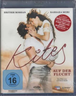 Kites Auf Der Flucht Blu Ray NEU Hrithik Roshan Barbara Mori - Bild 1 von 2