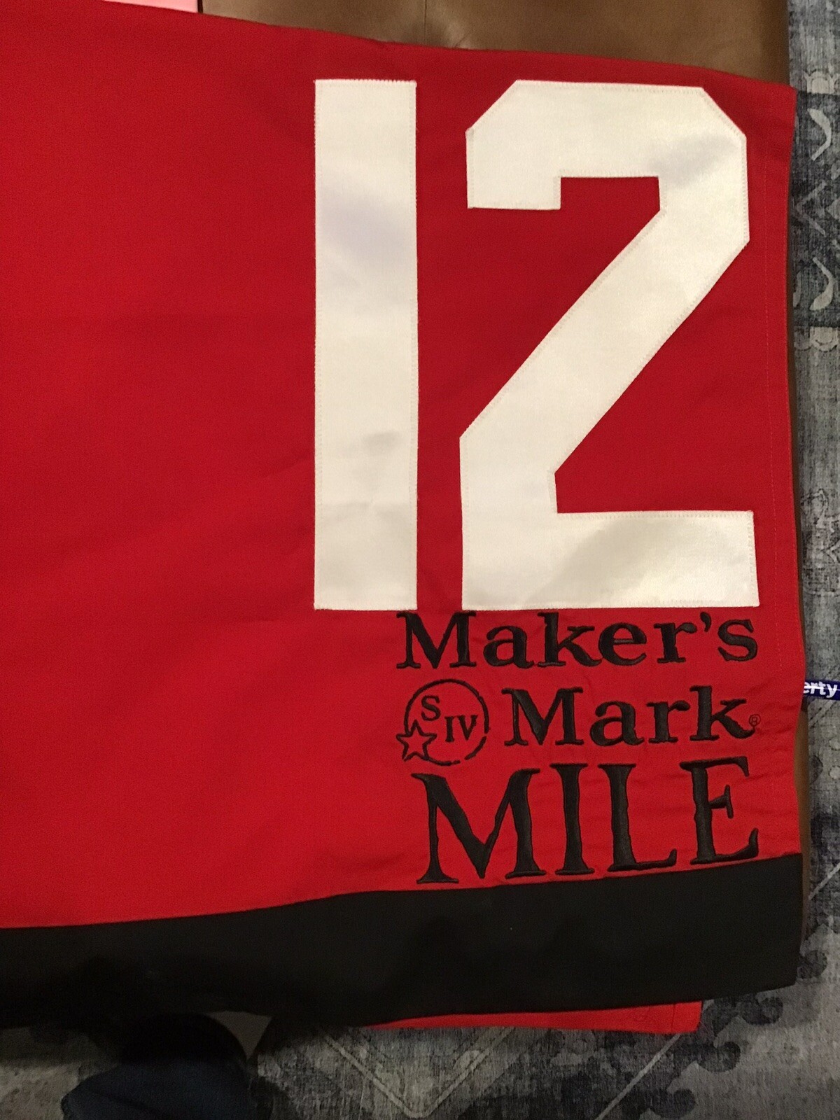 Makers Mark Mile Horse Racing Saddle Cloth eBay