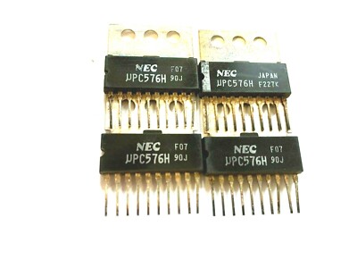 UPC576H  Original New NEC  INTEGRATED CIRCUIT LOT OF 4