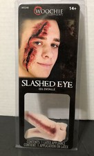 Woochie Slashed Eye Latex Appliance for Halloween WO240