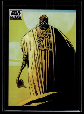 Tusken Raider at Sundown 2022 Topps Chrome Star Wars Galaxy Refractor B Card #26