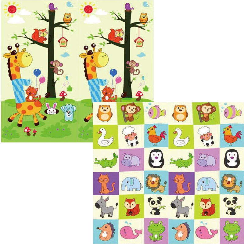 Foldable Baby Play Mat Puzzle Children's Carpet Games Nursery Cute Pad Kids
