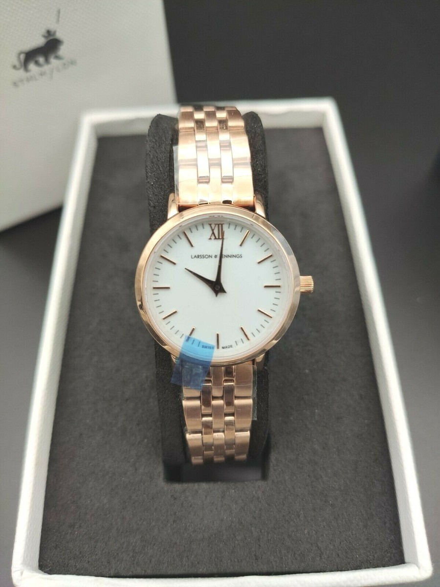 New Larsson Jennings Womens Analogue Classic Quartz Watch with Stainless  Steel