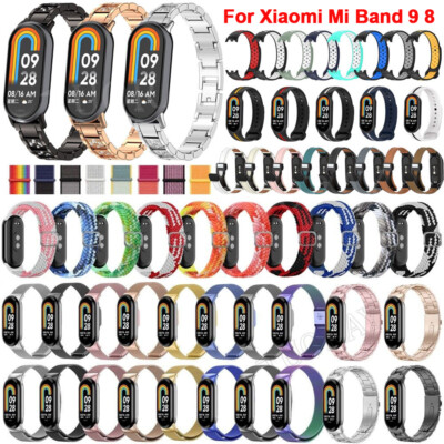 Für Xiaomi Mi Band 8/ 9 / 10 NFC Armband Fitness Tracker Smartwatch Uhrenarmband