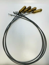 Conrader Cable, Throttle Control, Bull Whip Style, 48", (4 Cables Included)