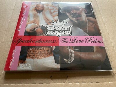 NEW SEALED OutKast - Speakerboxxx / The Love Below RED / PINK Vinyl 4xLP x/1,000