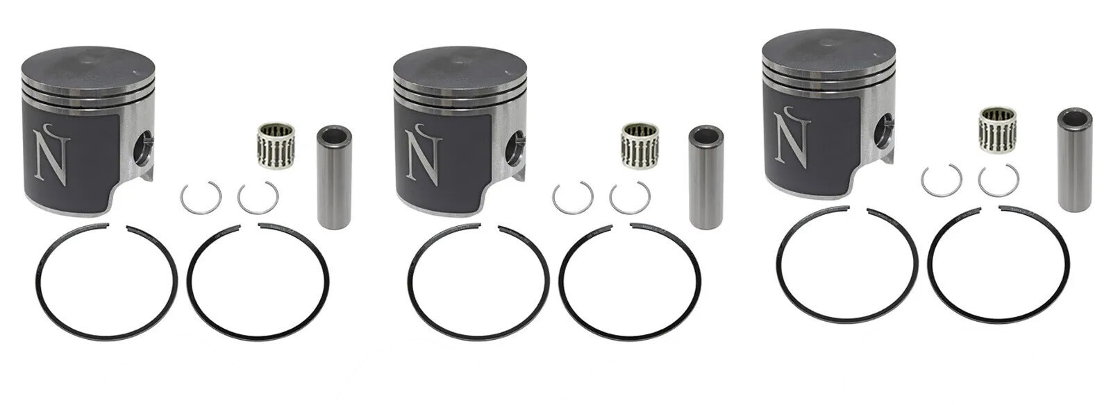 Polaris SL 750 Namura Piston Kits Wrist Pin Bearings Std 69.75mm 1993 1994 1995