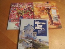 LOT OF 3 ON LEARNING WATERCOLOR PAINTING COMPOSITION MADE EASY