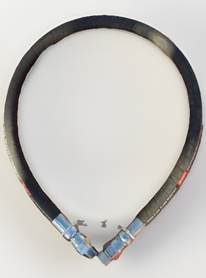 #ad Jason 2393psi High Pressure 1” Hose W Male Ends Oilfield Hydraulics Disposal $115.00